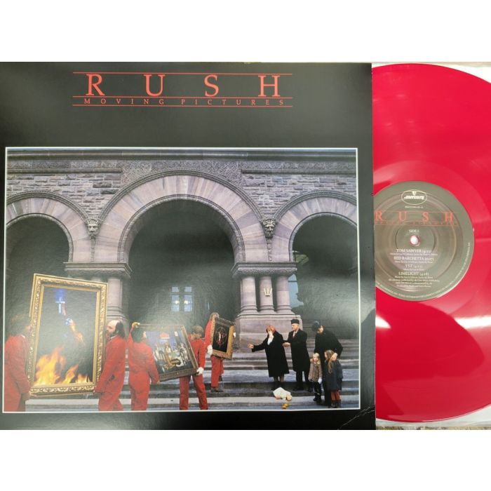 Moving Pictures - Exclusive Limited Edition Opaque Red Colored Vinyl LP:  : Music