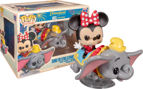 And Rides Minnie Elephant Mouse Pop! Funko Flying Dumbo The Attraction