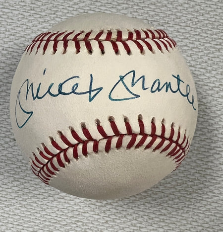 Autographed Baseball's