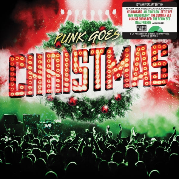 PUNK GOES CHRISTMAS (10TH ANNIVERSARY EDITION/GREEN VINYL/2LP/45R