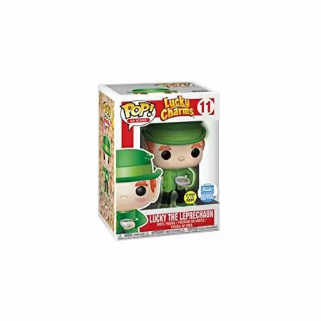 Funko POP! Ad Icons: Lucky Charms Glow in the Dark Lucky the Leprechaun Limited Edition