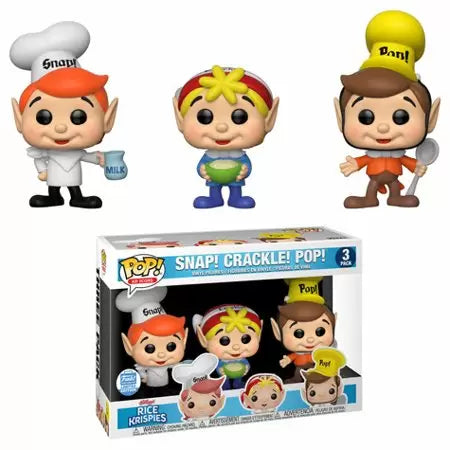 Funko POP! Ad Icons - Rice Krispies 3-PACK - SNAP! CRACKLE! POP!