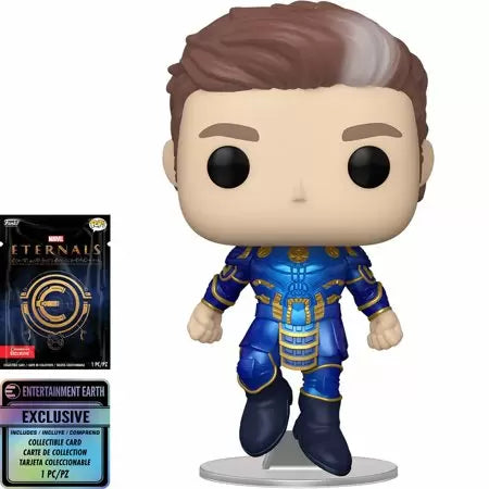 Funko POP! Marvel Eternals Ikaris with Collectible Card - Entertainment Earth Exclusive