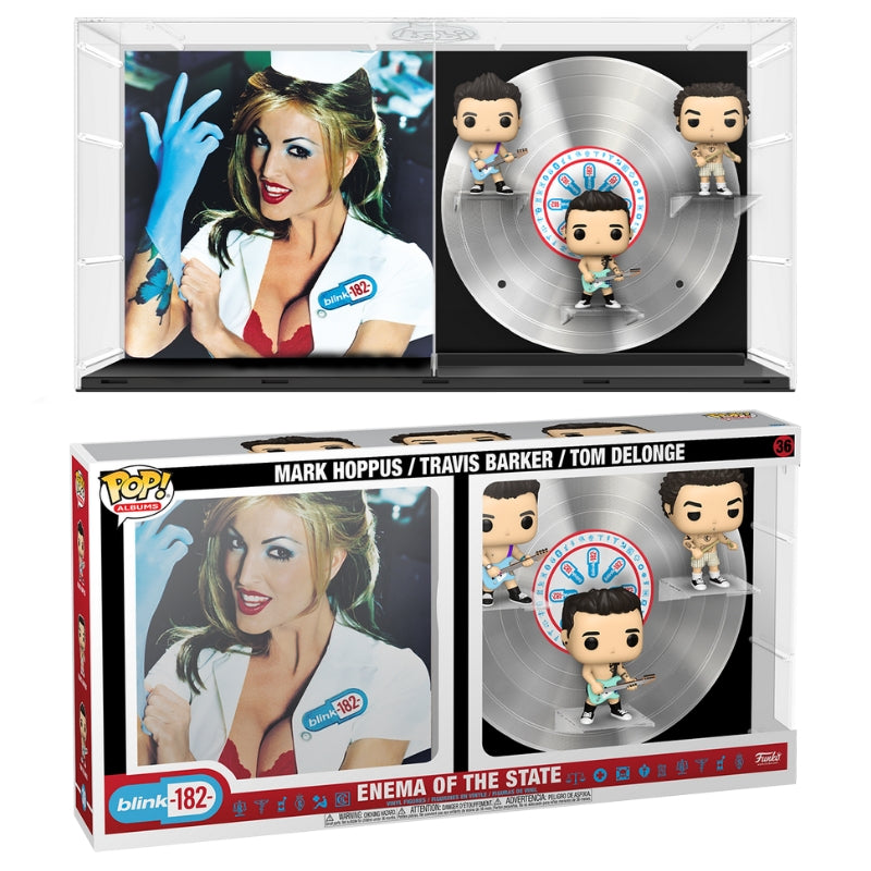 Funko Pop! Album Deluxe: Blink 182 - Enema of The State Vinyl Figures 2022 Limited Edition