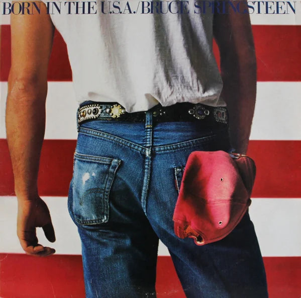 Bruce Springsteen ‎– Born In The U.S.A. LP VG (1984 Pitman Pressing)