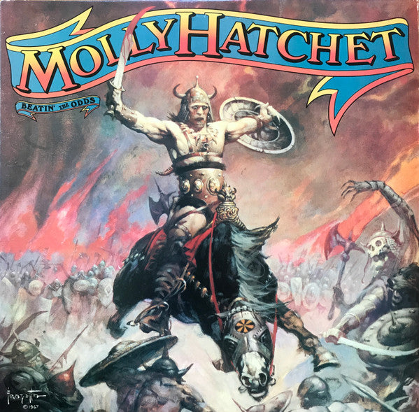 Molly Hatchet – Beatin' The Odds LP (1980 Pitman Pressing)