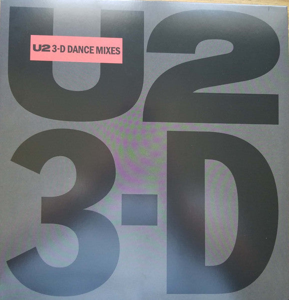 U2 – 3-D Dance Mixes 12" SEALED