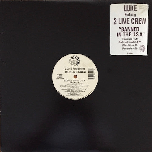 Luke Featuring The 2 Live Crew – Banned In The U.S.A. 12" SRC Press USED