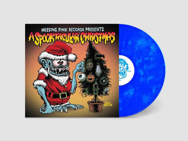 Missing Fink Records Presents - A Spooktacular Christmas Blue LP