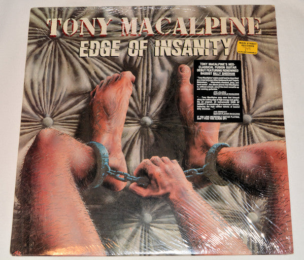 Tony MacAlpine – Edge Of Insanity LP USED w/ Hype Sticker