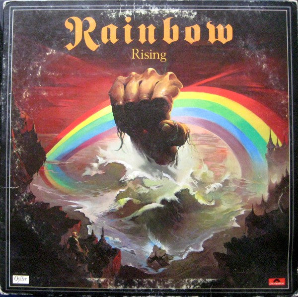Rainbow ‎– Rising LP (1976 Oyster Polydor) USED