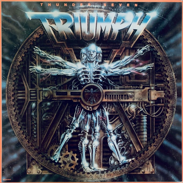 Triumph – Thunder Seven LP (1984 Europadisk Pressing)