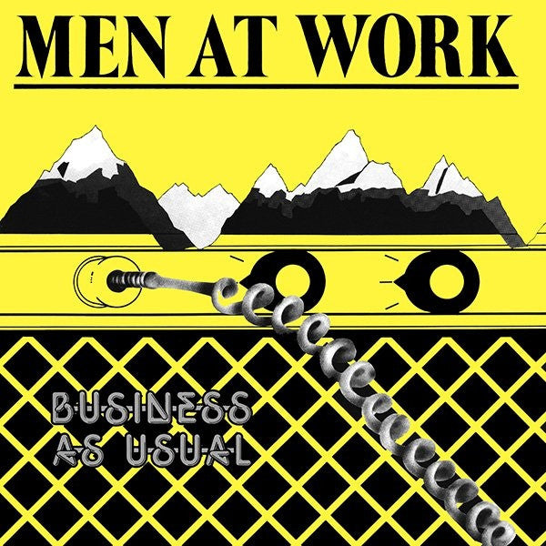 Men At Work ‎– Business As Usual LP (1982 Pitman Pressing)