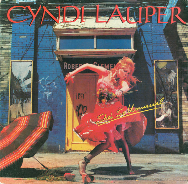 Cyndi Lauper – She's So Unusual LP (1983 Pitman Pressing) USED