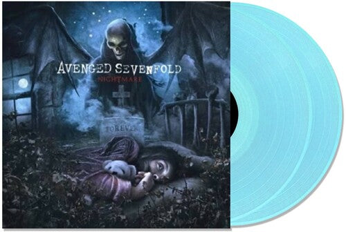 Avenged Sevenfold - Nightmare 2LP - Transparent Blue [Explicit Content] (Parental Advisory Explicit Lyrics, Colored Vinyl, Blue)