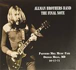 The Allman Brothers - The Allman Brothers Band: The Final Note (Limited Edition) LP