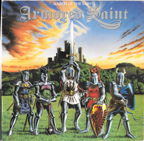 Armored Saint - March Of The Saint Clear Blue LP