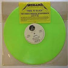 Metallica - Fade To Black (Green 12" Promo with sleeve/sticker) VG+