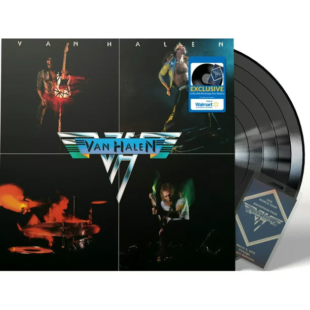 Van Halen - Van Halen LP Walmart Exclusive (with backstage pass replica)
