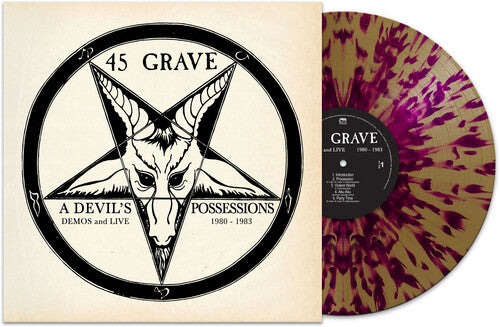 45 Grave -  A Devil's Possessions - Demos & Live 1980-1983 Colored LP