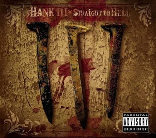 Hank III - Straight to Hell - 2LP Blood Splatter Red