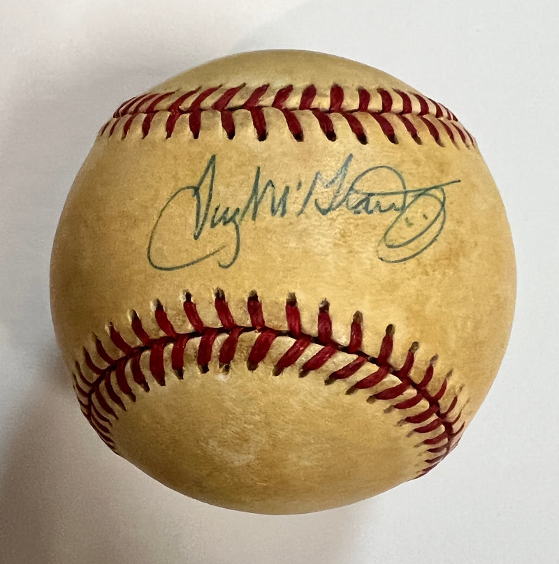 Tug McGraw Autographed Baseball