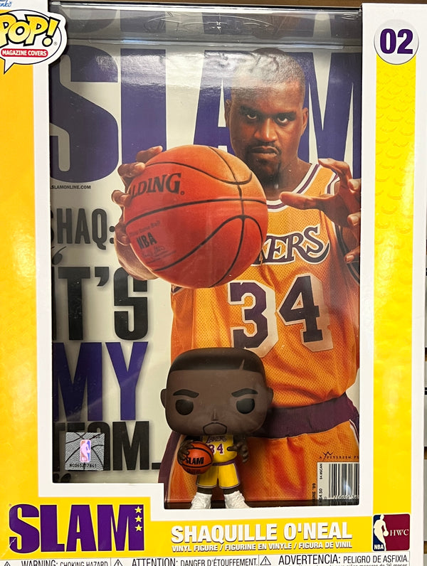 Funko Pop! NBA Cover: SLAM - Shaquille O'Neal #02