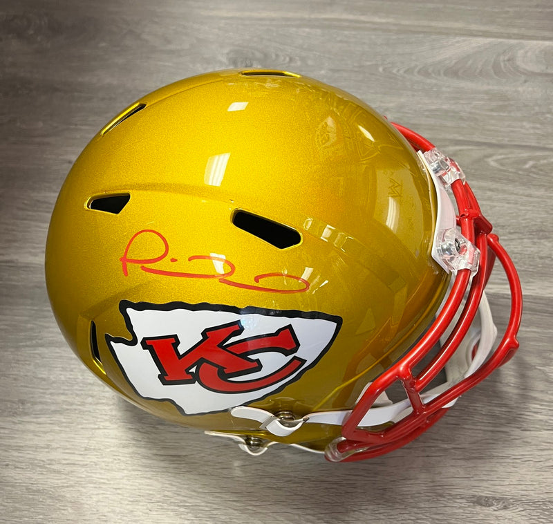 Patrick Mahomes Autographed Full Size Flash Helmet