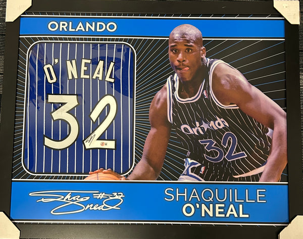 Orlando Shaquille O'neal Jersey Display