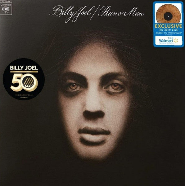 Billy Joel – Piano Man LP (Walmart Exclusive Tan Swirl)