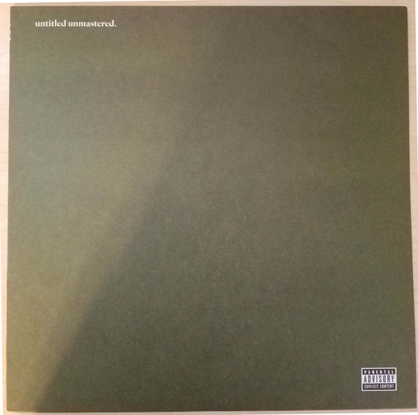 Kendrick Lamar – Untitled Unmastered LP