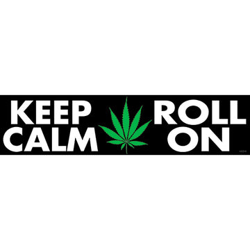 Keep Calm and Roll On sticker