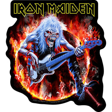Iron Maiden Bass Sticker