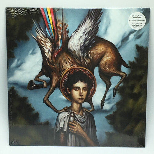 Circa Survive - Blue Sky Noise 2LP - Remastered - Transparent Blue with Blue, Yellow, & Red splatter