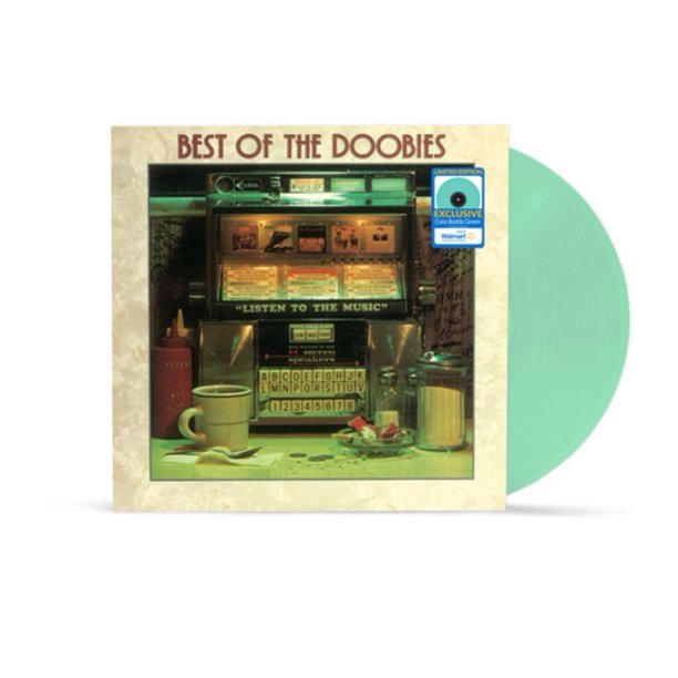The Doobie Brothers - Best Of The Doobies LP (Walmart Exclusive, Cola Bottle Green Vinyl)