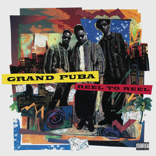 Grand Puba - Reel to Reel (LP-1 Tangerine Orange with Canary Yellow & LP-2 Blue Jay with White) [Explicit Content]