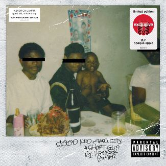 Kendrick Lamar - Good Kid, m.A.A.d City 2LP (Target Exclusive, Opaque Apple Vinyl)