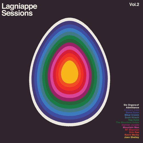 Lagniappe Sessions Vol. 2 LP (Various Artists) (Pressed on Transparent Vinyl)