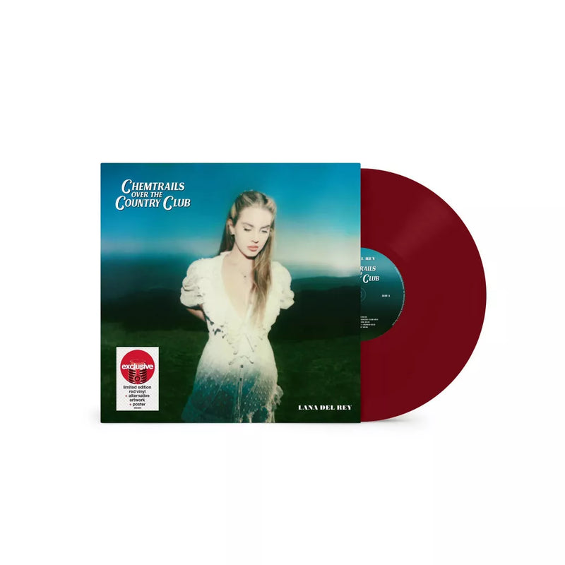 Lana Del Rey - Chemtrails Over the Country Club (Target Exclusive, Ltd. Red Vinyl + Alternative Artwork + Poster))
