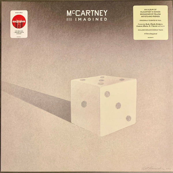 Paul McCartney - III Imagined 2LP (Target Exclusive, Silver Vinyl)