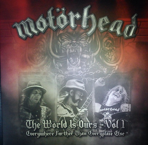 Motörhead – The Wörld Is Ours - Vol 1 2LP (Everywhere Further Than Everyplace Else) (Red)