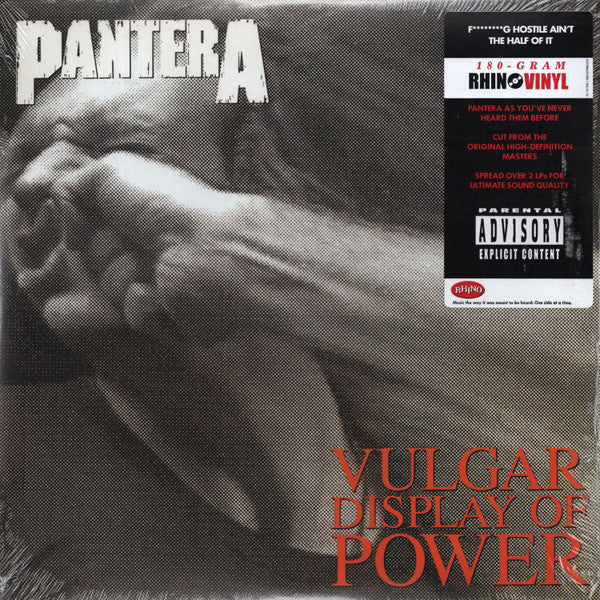 Pantera - Vulgar Display Of Power 2LP (180g Reissue, Gatefold Cover)