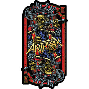 Anthrax Skull Sticker